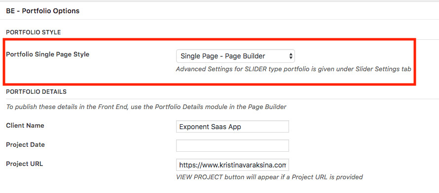 single-portfolio-style